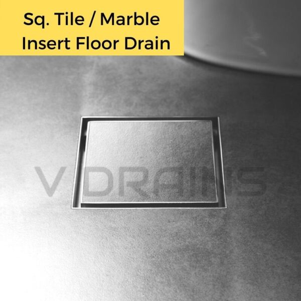 vdrains-square-tile-marble-insert-stainless-steel-304-material-available-in-various-designs-with-5×5 inch-6×6 inch-sizes-also-with-anti-cockroach-trappers vdrains-bathroom-floor-long-linear-stainless-steel-ss304-tile-marble-insert-with-anti-cockroach-traps-unlimited-sizes